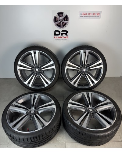 LLANTAS SEAT CUPRA 19” ORIGINALES CON NEUMÁTICOS