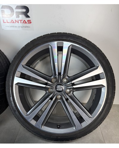 LLANTAS SEAT CUPRA 19” ORIGINALES CON NEUMÁTICOS