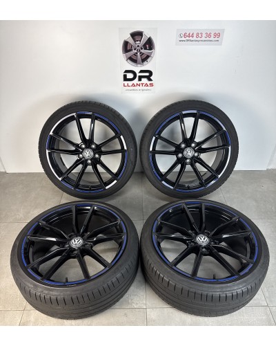 LLANTAS VW PRETORIA R CON LOGO R AZUL ORIGINALE