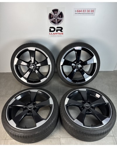 LLANTAS AUDI ROTOR A3 S3 ORIGINALES CON NEUMÁTICOS