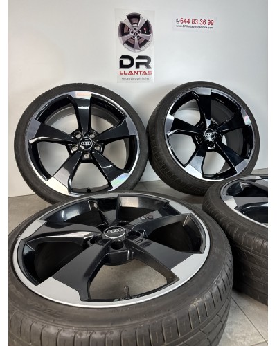 LLANTAS AUDI ROTOR A3 S3 ORIGINALES CON NEUMÁTICOS