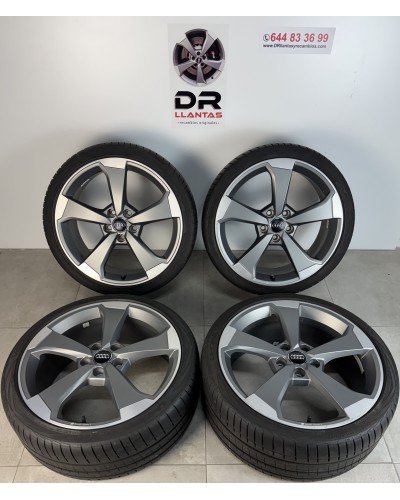 LLANTAS AUDI ROTOR 2 ORIGINALES CON NEUMÁTICOS