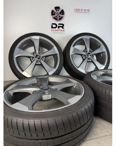 LLANTAS AUDI ROTOR 2 ORIGINALES CON NEUMÁTICOS