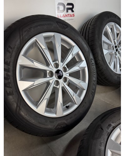 LLANTAS AUDI 18 Q3 Q5 ORIGINALES CON NEUMÁTICOS