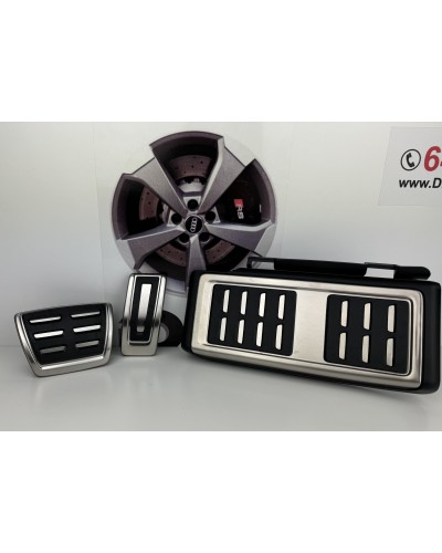 KIT PEDALES EN ALUMINIO AUDI CUPRA SEAT VOLKSWAGEN