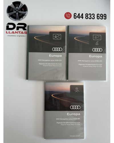 LICENCIA DE NAVEGACIÓN AUDI NAVI PLUS MIB-2P ORIGINAL