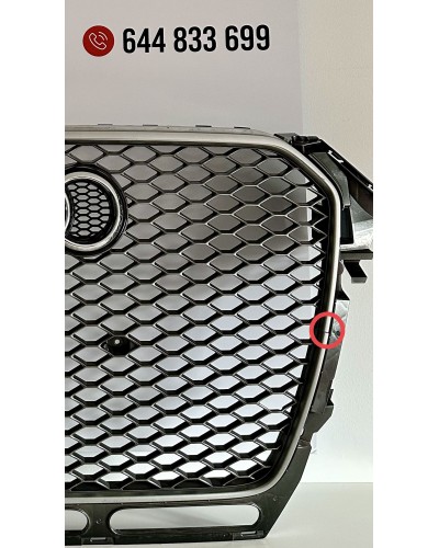 PARRILLA PARAGOLPES DELANTERO RS4 8K ORIGINAL