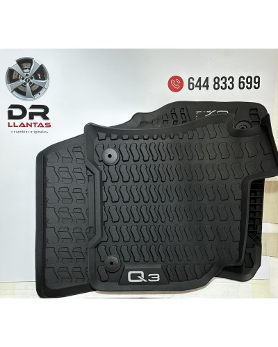 ALFOMBRILLAS AUDI Q3 ORIGINALES CON LOGO Q3