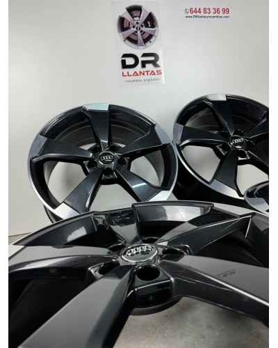 LLANTAS AUDI ROTOR 2 20” ORIGINALES COLOR NEGRO