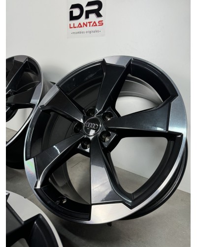 LLANTAS AUDI ROTOR 2 20” ORIGINALES COLOR NEGRO