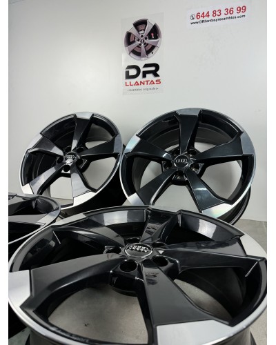 LLANTAS AUDI ROTOR 2 20” ORIGINALES COLOR NEGRO