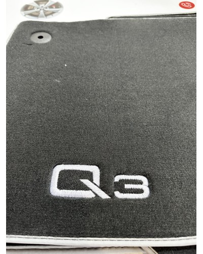 ALFOMBRILLAS AUDI Q3 8U ORIGINALES CON BORDADO Q3