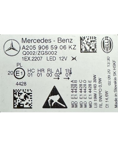 FARO LED MERCEDES C W205 DELANTERO IZQUIERDO